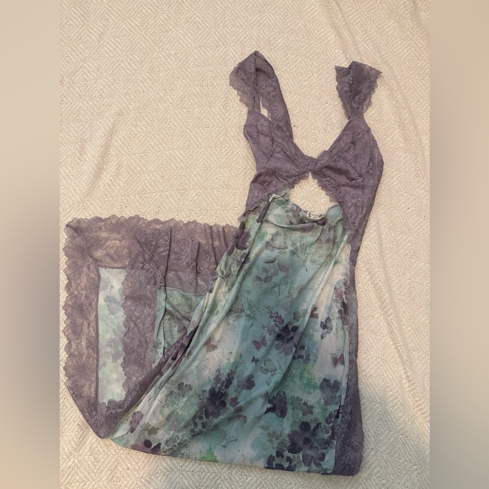 Free People Suddenly Fine Maxi Slip